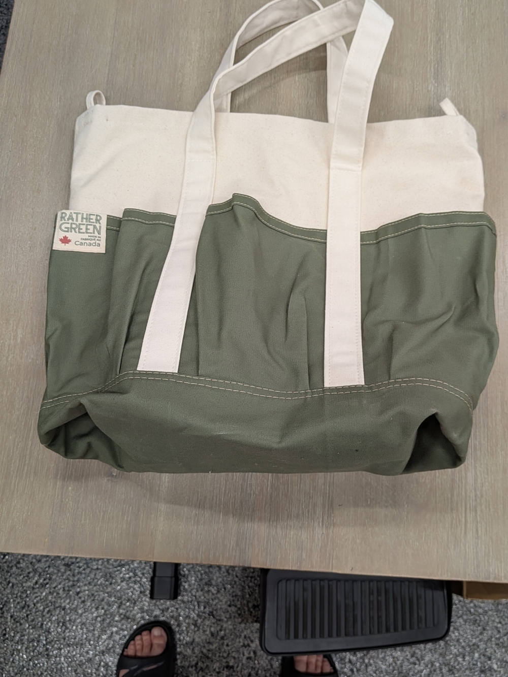 Rather Green Amiga Customized Tote.